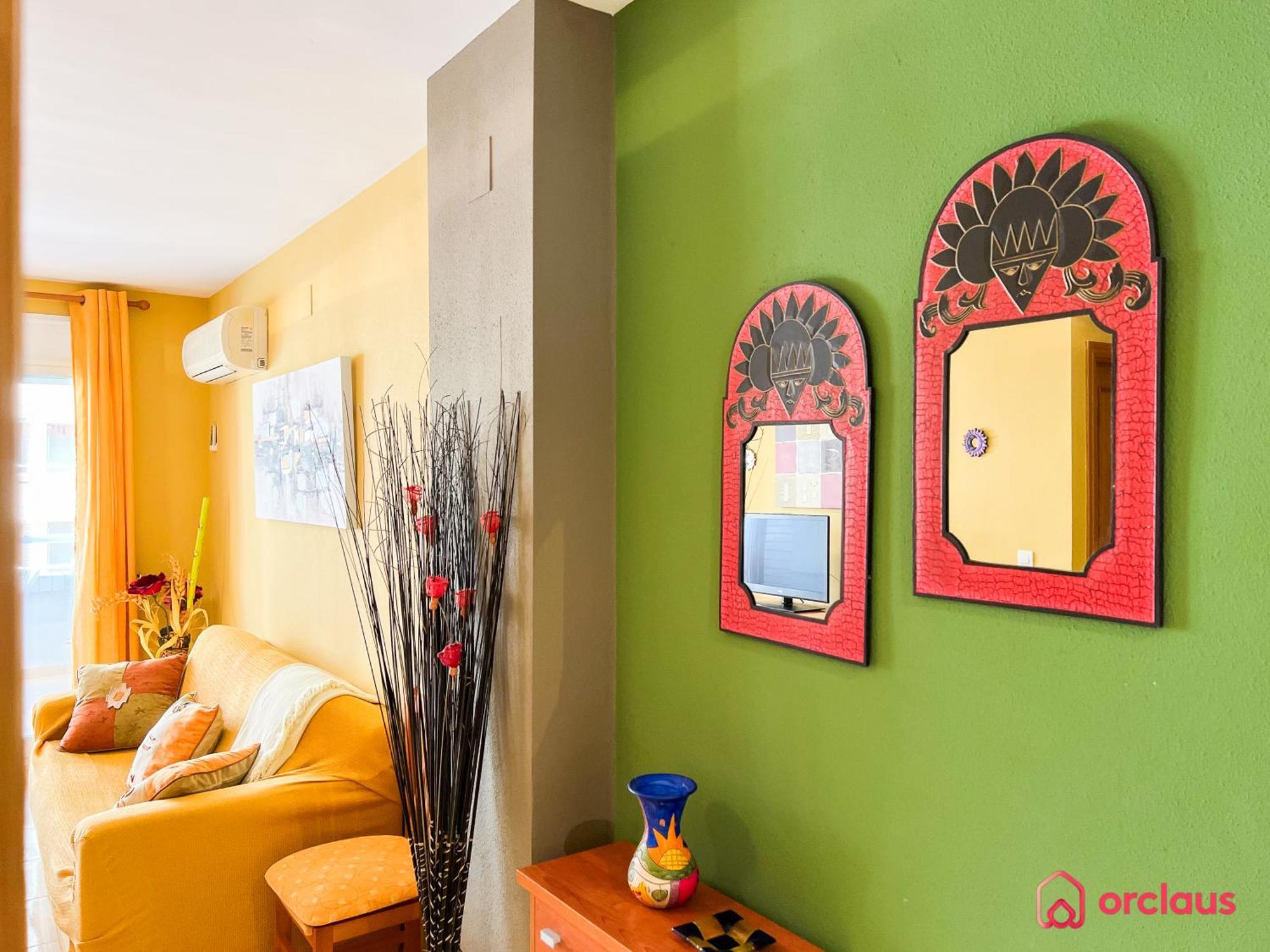 Vistoso Y Colorido Apartment Oropesa del Mar Bagian luar foto
