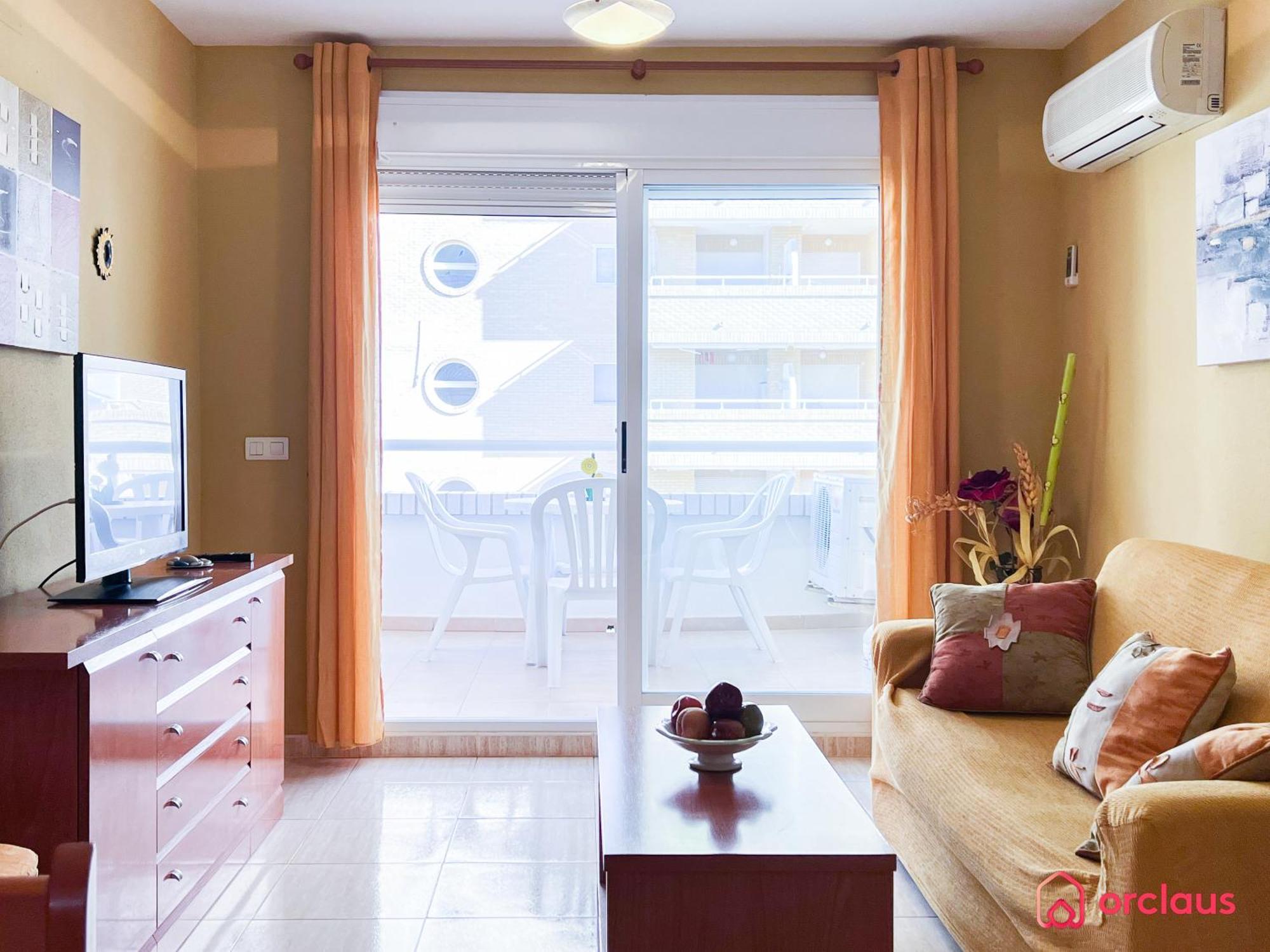 Vistoso Y Colorido Apartment Oropesa del Mar Bagian luar foto